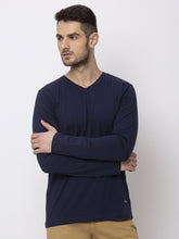 Status Quo |Navy Round Neck With Hood Sweatshirt - M, L, XL, XXL